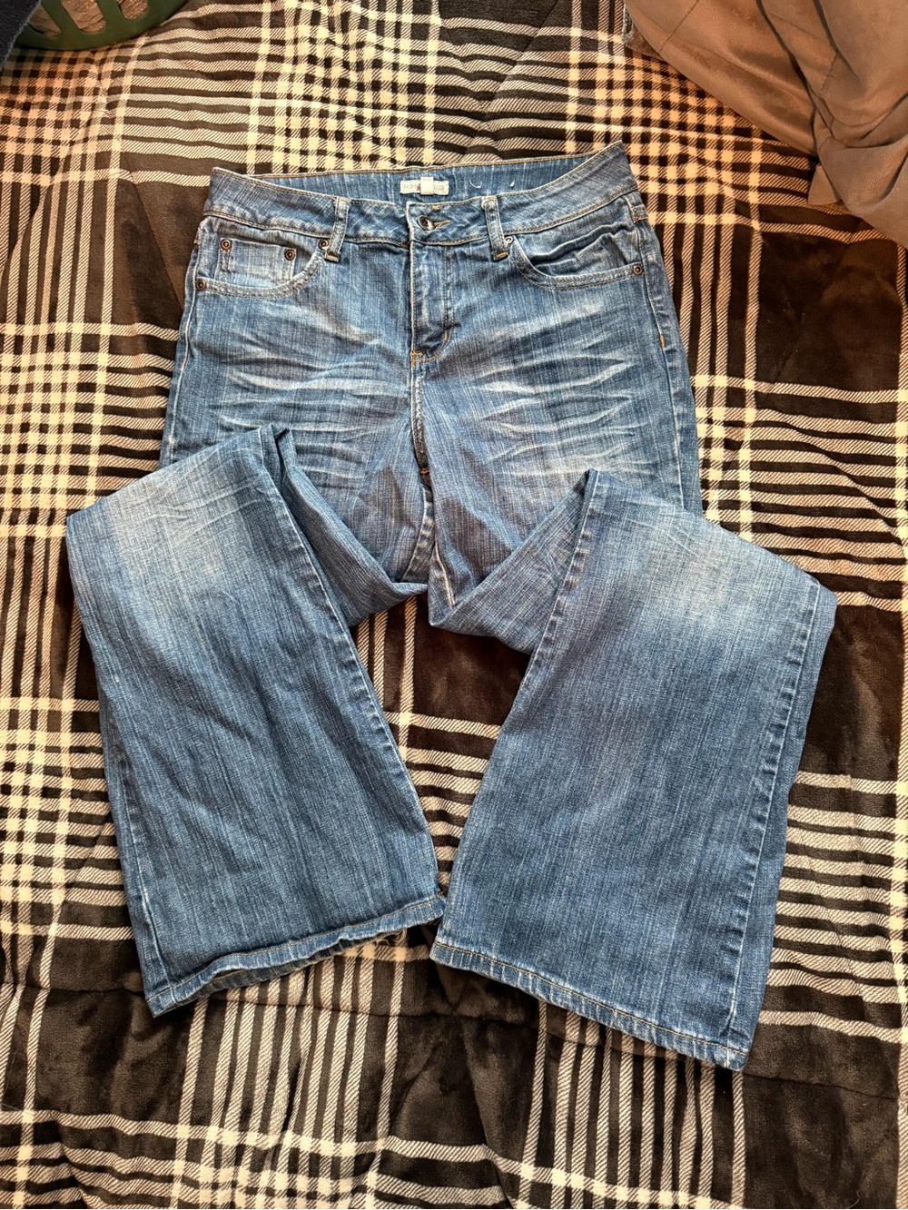 Fashion Bug Women's Light Blue Boot Cut Jeans